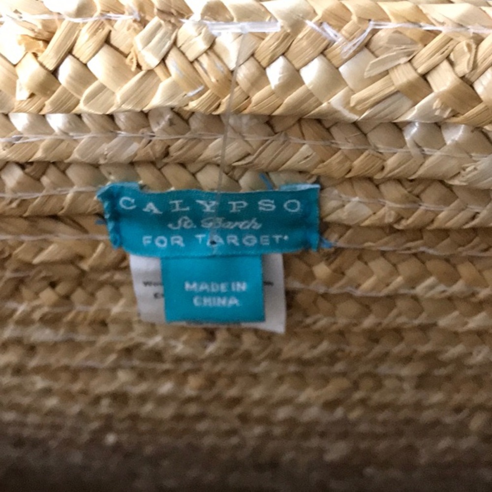 Calypso St. Barth For Target Straw Cotton Beach M… - image 6